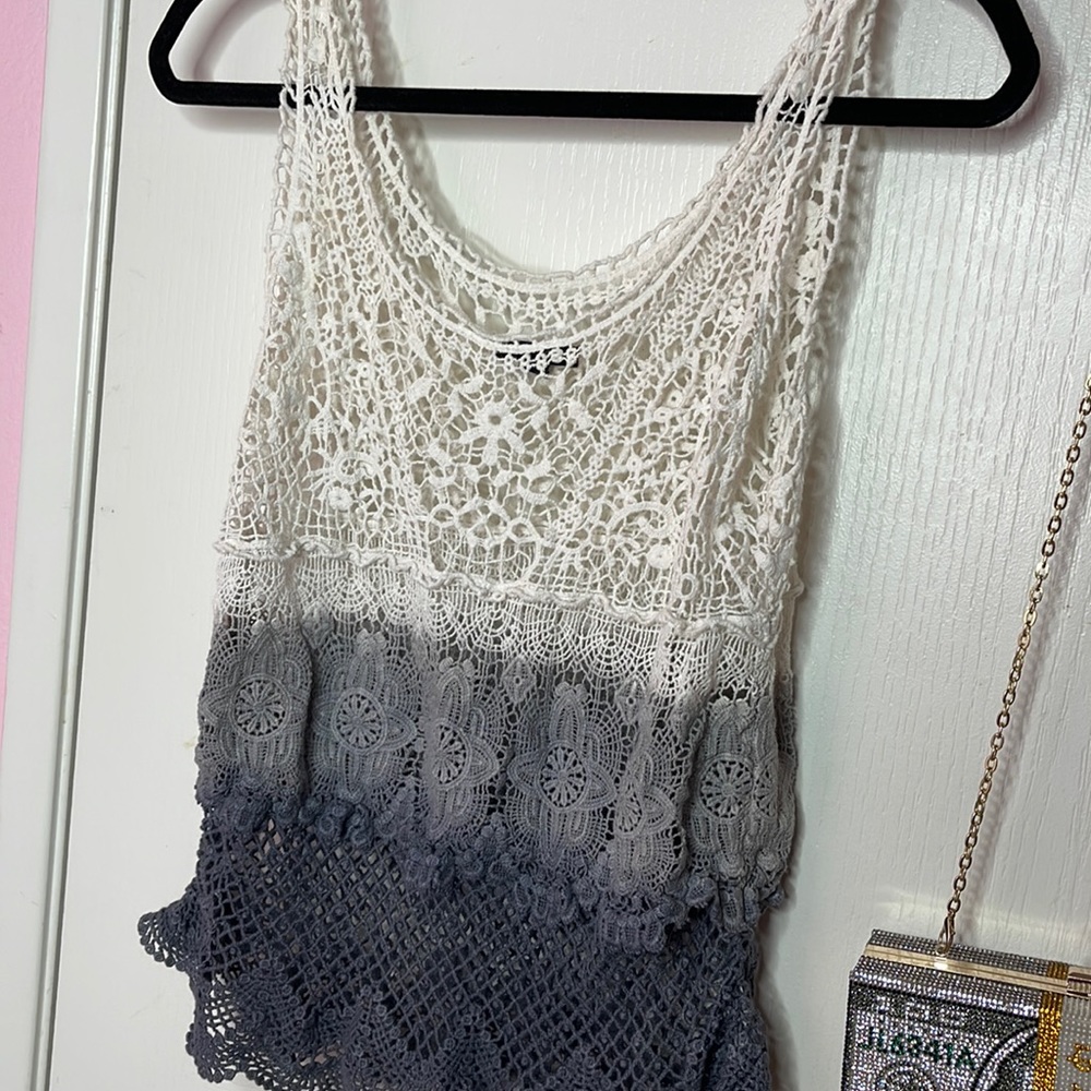 Urban Outfitters Crochet Tank Top
